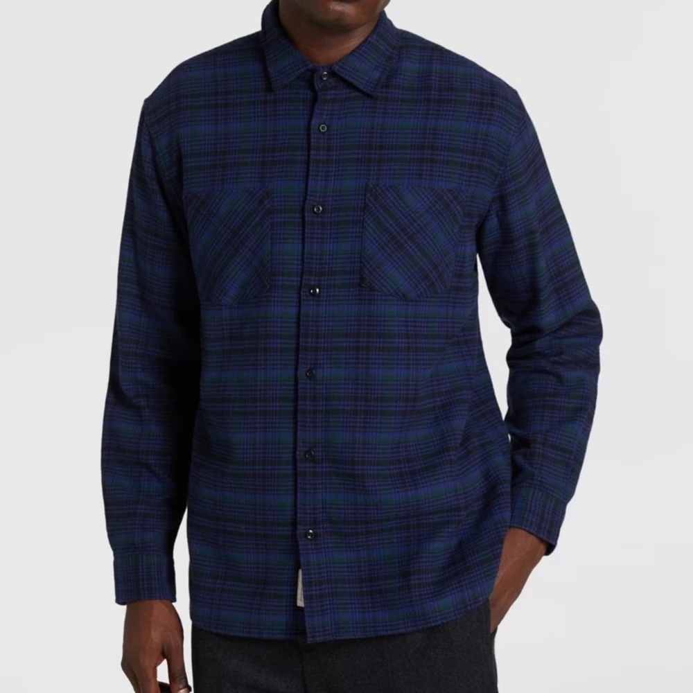 Woolrich Classic Plaid Flannel Shirt‎ Sz L